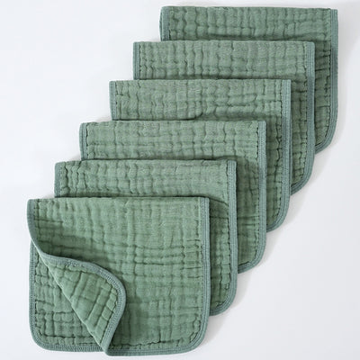 Paños para Eructar Muselina de Algodón - Pack de 6 Piezas Grandes 25x50cm, Súper Suaves y Absorbentes para Bebés - Image 7