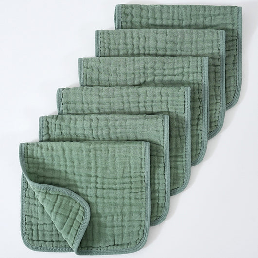 Paños para Eructar Muselina de Algodón - Pack de 6 Piezas Grandes 25x50cm, Súper Suaves y Absorbentes para Bebés - Image 7
