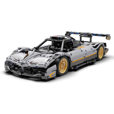 Modelo de Construcción Auto Deportivo Azul Phantom - Image 5