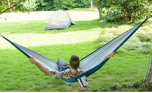 Hamaca Ultraligera Doble para Camping y Aventura al Aire Libre - Image 14