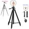 Soporte Tripode para Celular con Luz LED Ajustable - 3 Colores