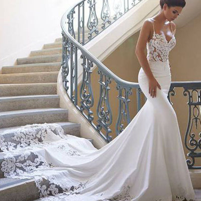 Vestido de Novia Sirena con Encaje Elegante - Image 6
