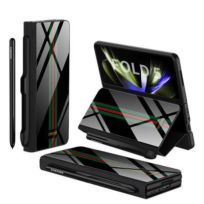 Funda de Cristal Protectora para Galaxy Z Fold5 - Diseño Flip Creativo - Image 25