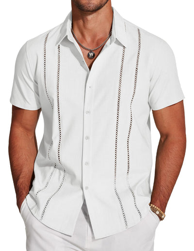Camisa Hawaiana Casual para Hombre - Estilo Versátil y Moderno - Image 8