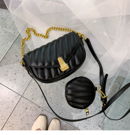Bolso Bandolera Coreano de Hombro Ancho con Correa Ajustable - Image 14