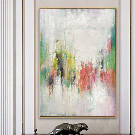 Cuadro Abstracto Moderno Texturizado - Pintura al Óleo Artesanal para Sala de Estar - Image 9