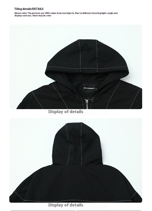 Chaqueta Suelta Retro Americana de Alto Impacto para Hombre - Image 12