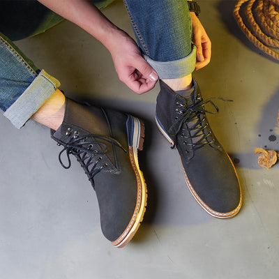 Botas Martin de Cuero Premium para Hombre Ark Bird - Caña Alta - Image 14