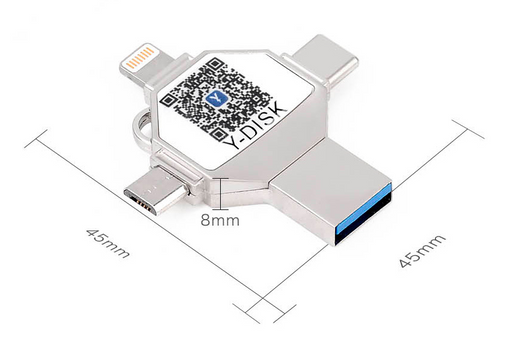 Memoria USB Multifunción 4 en 1 de Alta Velocidad para Móviles - Image 6