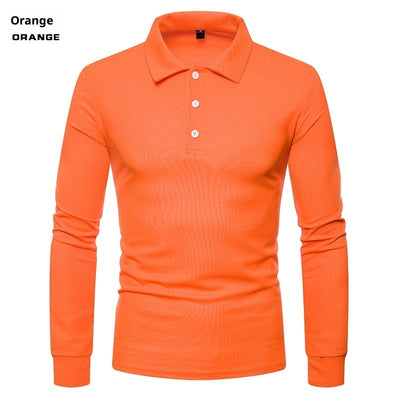 Camisa Casual de Manga Larga Slim Fit con Cuello de Color - Image 12
