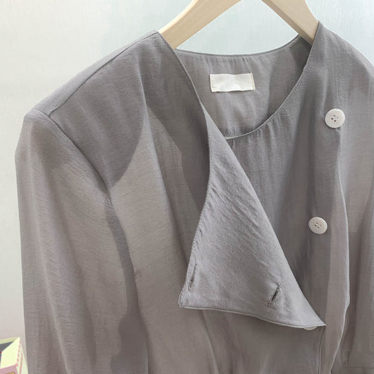 Blusa Suelta de Temperamento Simple - Versátil para Cualquier Ocasión - Image 11