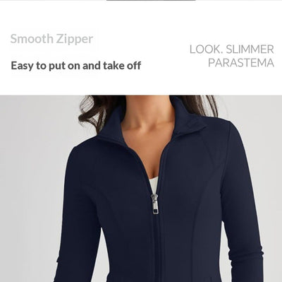 Chaqueta Deportiva Ajustada de Manga Larga con Tecnología Elástica - Image 17