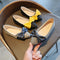 Zapatos de Cuero para Niñas con Moño - Estilo Princesa Punta Fina
