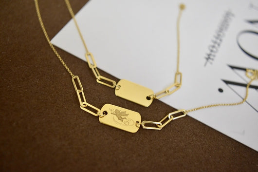 Cadena de Ángel en Oro 18K para el Escote - Image 9