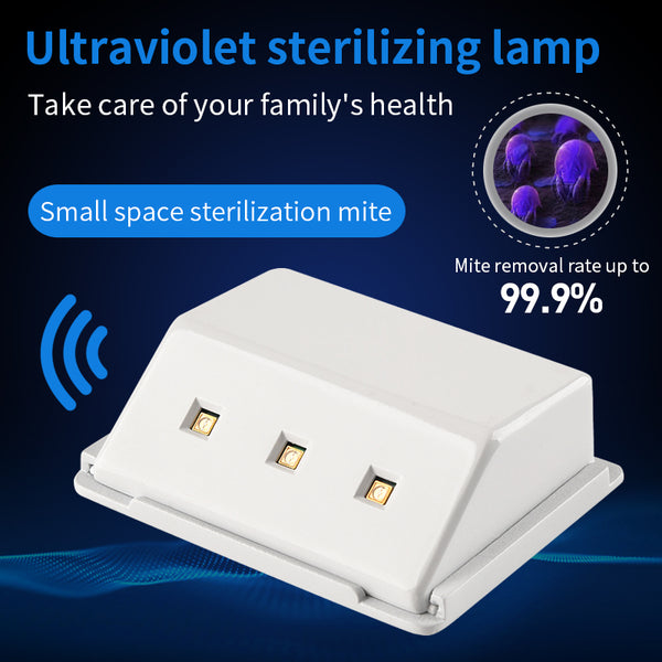 Lámpara UV Recargable de Desinfección y Esterilización Portátil con Ozono