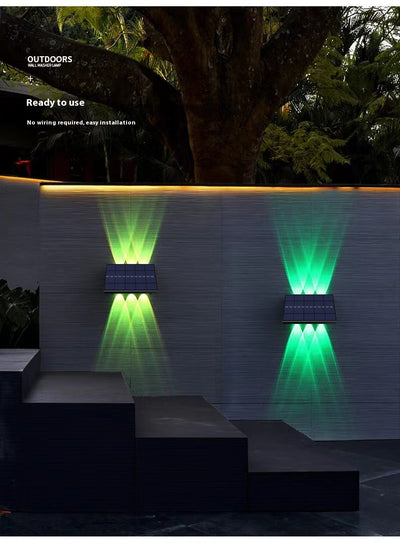 Lámpara Solar de Pared para Jardín y Decoración Exterior - Image 26