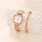Pulsera De Oro Rosa