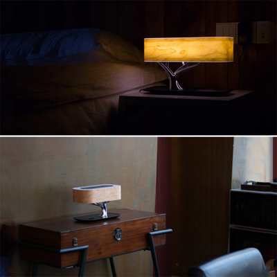 Lámpara de Escritorio Árbol LED con Cargador Inalámbrico y Parlante Bluetooth - Image 17