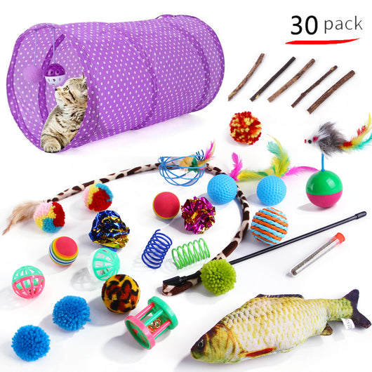 Set de 21 Juguetes Interactivos para Gatos - Varitas y Accesorios - Image 25