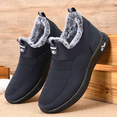 Zapatos de Algodón Pekín Clásicos para Hombre con Forro Grueso - Image 2