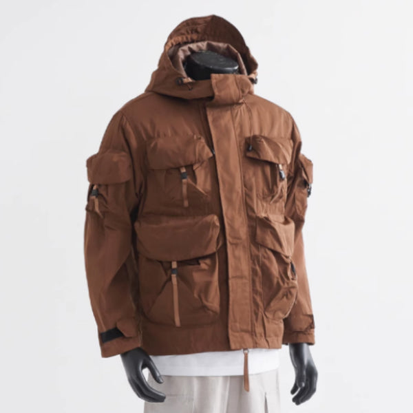 Chaqueta Táctica con Capucha Unisex para Hombre y Mujer