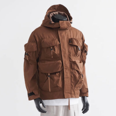 Chaqueta Táctica con Capucha Unisex para Hombre y Mujer