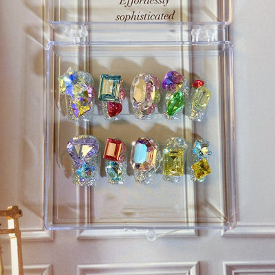 Caja de Joyas para Uñas Artesanales - Diseño Retrato Familiar - Image 5