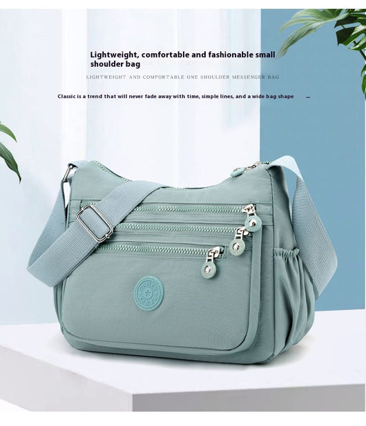 Bolsa Mensajera Unisex Nylon Ligera - Diseño Minimalista y Funcional - Image 14