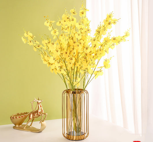 Jarrón Decorativo de Hierro Forjado para Sala de Estar - Image 3