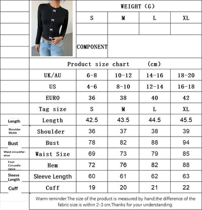 Blusa Corta con Diseño de Moño Elegante y Manga Larga - Image 7