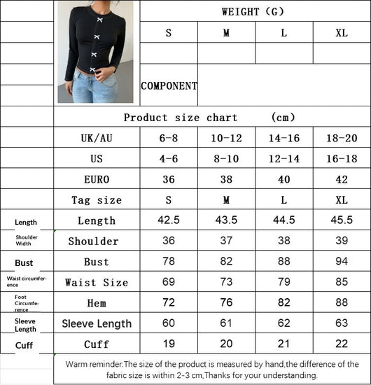 Blusa Corta con Diseño de Moño Elegante y Manga Larga - Image 7