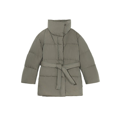 Chaqueta Casual de Plumón de Pato Blanco - Image 11