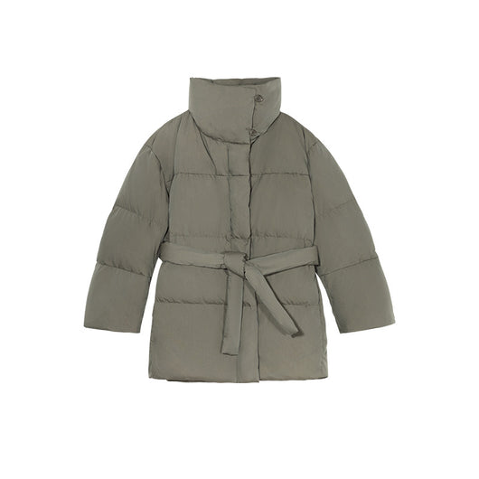 Chaqueta Casual de Plumón de Pato Blanco - Image 11