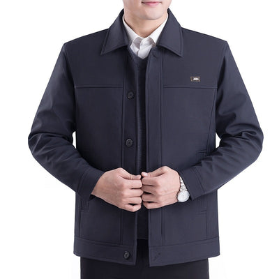 Chaqueta Casual de Otoño para Hombre Maduro - Image 5