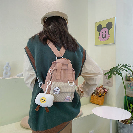 Mochila Tote de Terciopelo para Mujer - Bolso de Hombro Versátil - Image 13