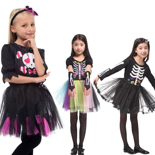 Ropa Infantil Temática Festival de Espíritus - Diseño Calavera Esqueleto - Image 6