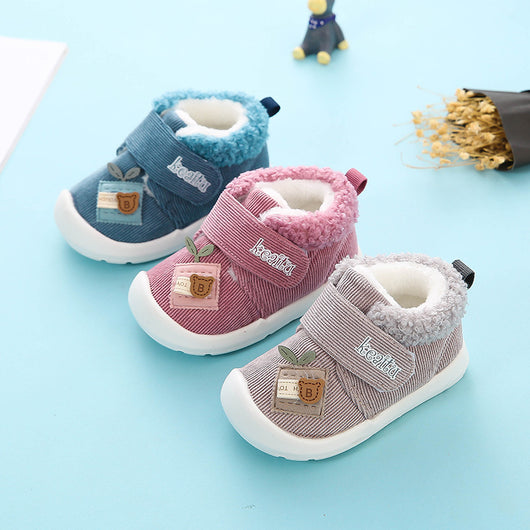 Zapatos de Invierno para Bebés y Niños Pequeños Bramille con Forro de Terciopelo - Image 10