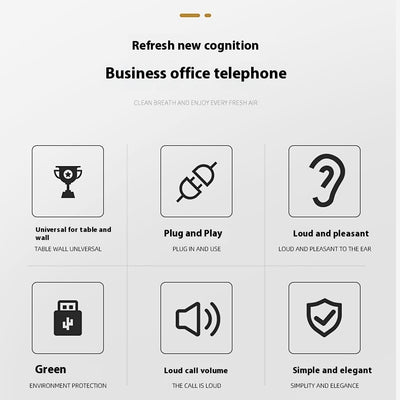 Teléfono DECT Inalámbrico para Oficina y Hogar - Image 3