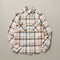Camisa de Cuadros Gruesa Retro para Hombre con Manga Larga