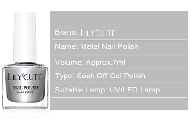 Esmalte de Uñas Espejo Metalizado Secado Rápido sin Horno - Image 59