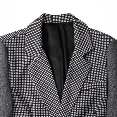 Traje Slim Fit Cuadros para Hombre - Estilo Ejecutivo Casual - Image 3