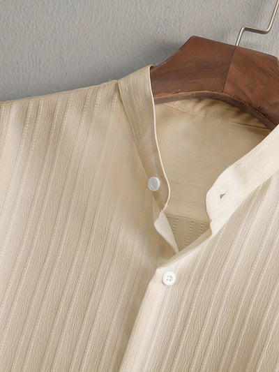 Traje de Playa Multicolor para Hombre - Camisa Casual de Manga Corta - Image 38