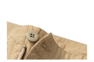 Pantalones Cargo Cortos Casual para Hombre - Estilo Otoño Multibolsillos - Image 15