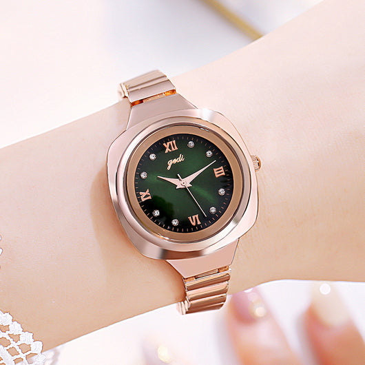 Reloj Pulsera Cuadrado Impermeable Estilo Clásico - Image 9
