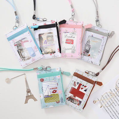 Porta Tarjetas y Documentos en Cuero con Cordón Ajustable - Image 11