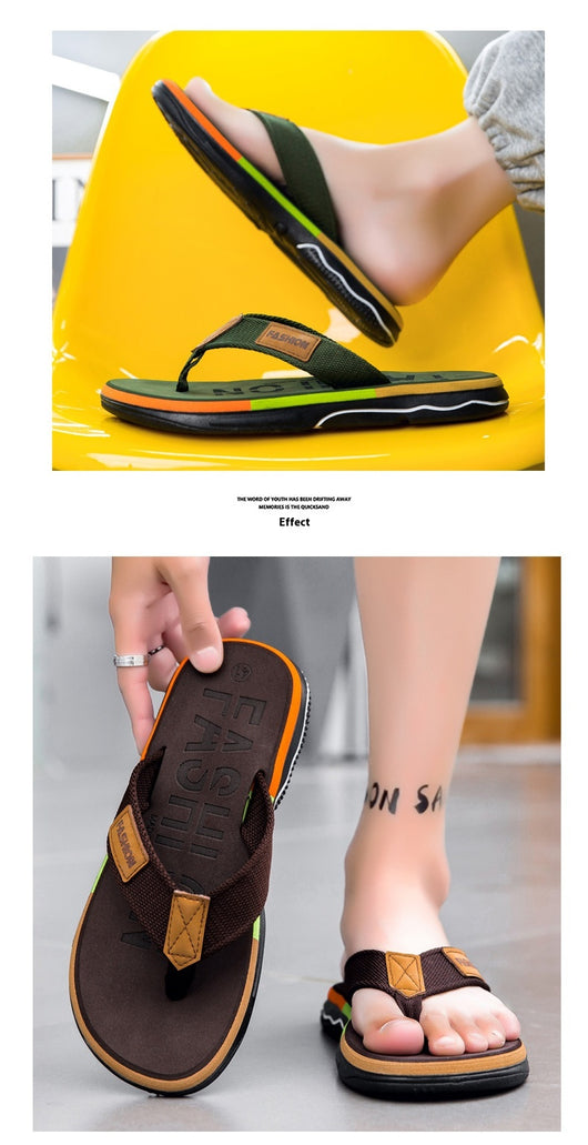 Sandalias Deportivas Hombre Verano Antideslizantes con Correa Tejida - Image 13
