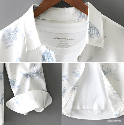 Camisa Estampada Manga Larga Casual para Hombre - Versatilidad Total - Image 16