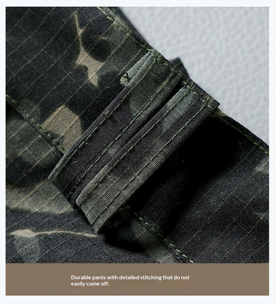 Pantalones Tácticos Multibolsillos Holgados de Trabajo Resistente - Image 18