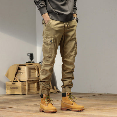 Overol Suelto Retro con Ajuste en Tobillo - Estilo Casual Versátil - Image 3