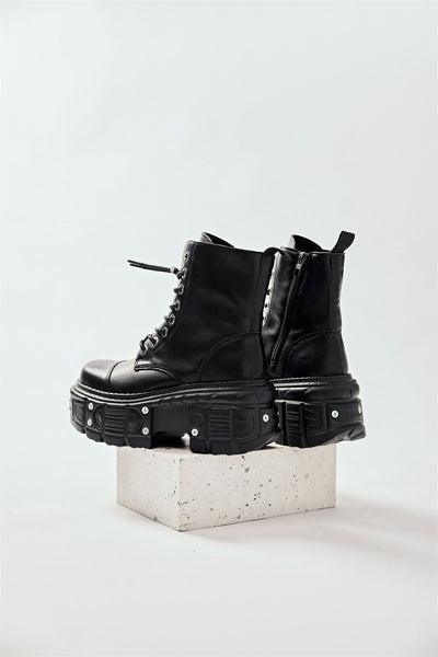 Botas Martin Punk para Mujer - Cuero Auténtico Estilo Alternativo - Image 7